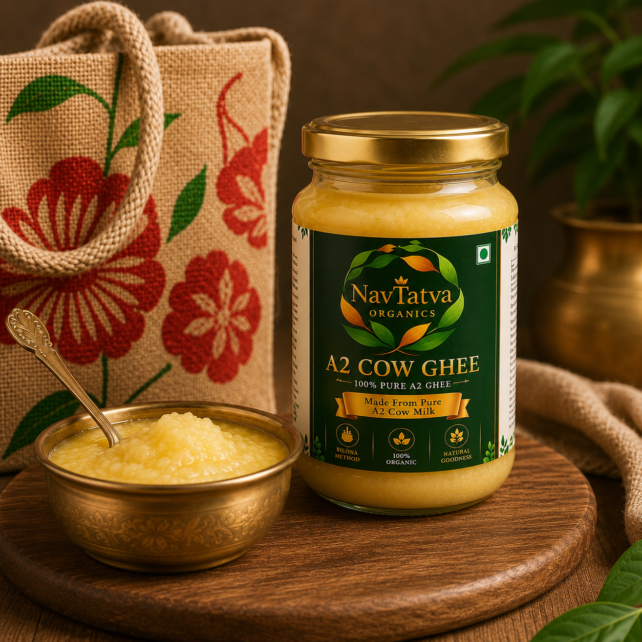 A2 organic cow ghee